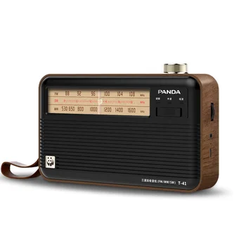 PANDA T-41 Radio Retro Fuld-band halvleder Gamle mand Broadcast frekvens modulation