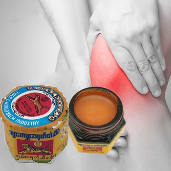 Tiger Balsam Muskelsmerter Myanmar Salve Kramper Forstuvning Blå Mærker Myggestik Ledsmerter Body Massage Cool Olie