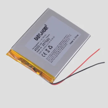 3,7 V 4000mah Li-Polymer Genopladeligt Batteri Pack Til 7