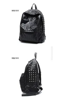 ETN BAG 062916 unisex teenager fashion cool skull print travel backpack
