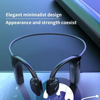 Bone Conduction bluetooth hovedtelefon sport trådløse hovedtelefoner håndfri vandtæt headset med Mikrofon til IOS android-telefoner