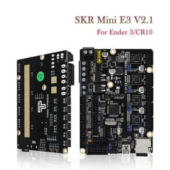 To Træer SKR MINI E3 V2.1 32Bit Kontrol Bord Med TMC2209 UART 3D-Printer Reservedele Til Creality Ender 3 Pro Opgradering CR10 Kits