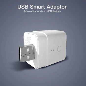 FrankEver Wifi Mini-Micro-USB-Smart Adapter 5V Wireless USB Strøm-Stik Adapter Arbejde med eWeLink APP Alexa Google Startside