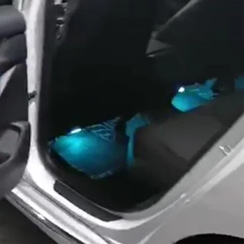 PMFC Bilen LED 4Foot Dekorative Omgivende Lys Atmosfære Lampe Ice Blue/64 Farver For Honda Accord/Inspirere 2018 2019 2020