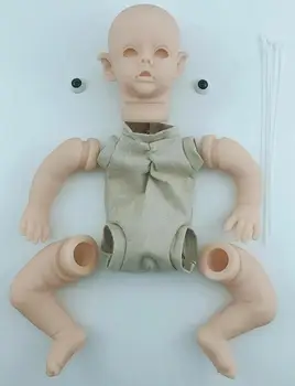 Nye 32cm Reborn Baby Doll Realistisk Håndlavet Nyfødte Baby Dukke Jul DIY-Toy Naturtro Ufærdige, Umalede Dukker Xmas Gave