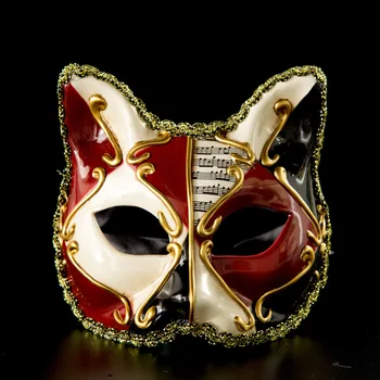 Dejlig Kat Part, Kids Masker Maskerade Maske Halloween Jul Venetianske Cosplay Kostumer til Karneval Anonym Masker til Kvinder, Mænd