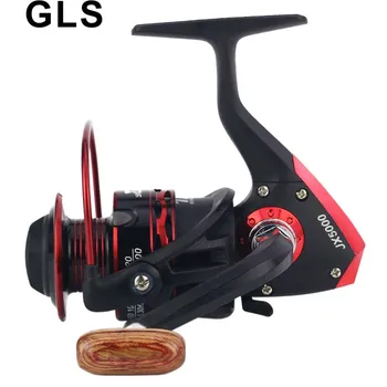 2020 GLS helt sort rød JX-serie wire cup metal rocker arm kan byttes til venstre og højre for at dreje hjulet fiskehjul