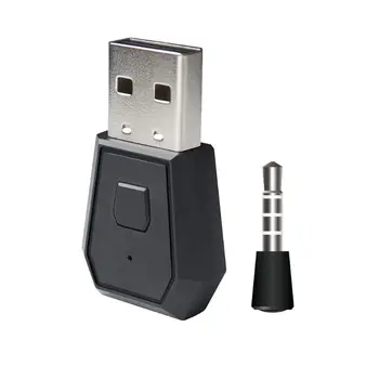 3,5 mm Bluetooth 4.0 USB-Dongle Trådløse Adapter til PS4 Controller, Headset Kit
