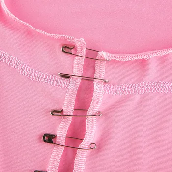 Streetwear Broche Pink Y2k Top Hule Ud Stropløs Hvid Hjerte Afgrøde Top Æstetik Sy Beskåret Cardigan Camiseta Tirantes