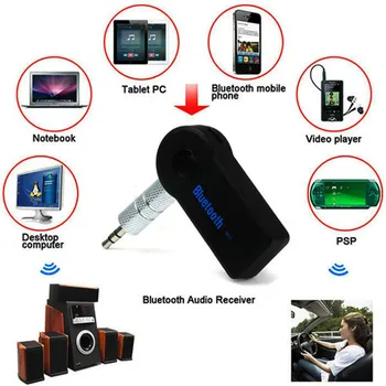 For HUAWEI Xiaomi Bil Bluetooth Audio Receiver AUX Adapter Receptor For Mercedes W202 W220 W204 W203 W210 W124 W211 W222