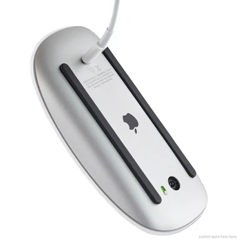 Apple Magic 2-Mus Trådløse Mus til Mac Book Macbook Air, Mac Pro Ergonomisk Design med Multi Touch Genopladelige Bluetooth Mus