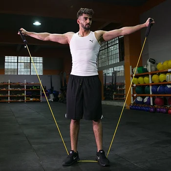 120cm Yoga træktov Modstand Bands Trænings-og Gummi elastikker Fitness-Udstyr Gummi expander Træning Træning Band