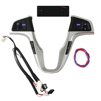 Rattet Knappen Controler Til Hyundai VERNA SOLARIS Lyd Lydstyrken Skifte Med Bluetooth-Baggrundsbelysning