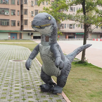 Purim T-REX Sprænge Dinosaurus-Kostume Voksen Part Mascot Animationsfilm Cospaly Dino Rider Dinosaur Passer til Halloween Kostume til Børn, Kvinder