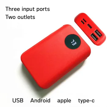 2 USB-Porte, 5V 2A PowerBank DIY Sag 3x18650 Batteri Oplader til Mobiltelefon Oplader Power Bank boxen Shell-Kit til alle Smartphone