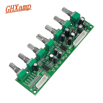 GHXAMP 5.1-Forstærker Tonen uafhængige Channel Volume + Bass Frekvens Justering 6 Vejen Til 5.1 Forstærker DIY-DC12-24V NY