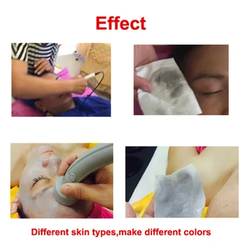 100Pcs Facial Afgiftning Kapsel Detox For Ultralyd Skønhed Maskine Ansigt Melanin,Føre til Fjernelse Hud Kridtning Fugt Salon