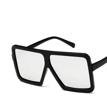 Gradient-Pladsen Over Mellemstore Kvinder Solbriller 2021 Nyt Brand, Design, Mode Til Kvinder Sol Briller UV400 Vintage Plastik Ramme
