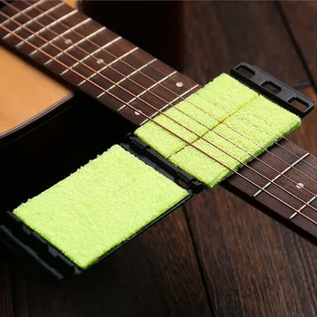 5 Stk Guitar, Bas Cleaner Rengøring Klud Microfiber med 1stk Strenge Renere Fingerboard Skrubber til Guitar Dele, Tilbehør