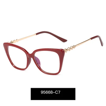 LONSY Mode-Cat Eye Frame Briller til Læsning For Kvinder Anti Blå Lys Forstørrelse Brillerne Presbyopic Briller Kvindelige Dioptri