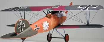 1:33 DIY-Paper Model tysk Jagerfly Albatros D. V WW jeg Boy Gave Papercraft 3D Puslespil
