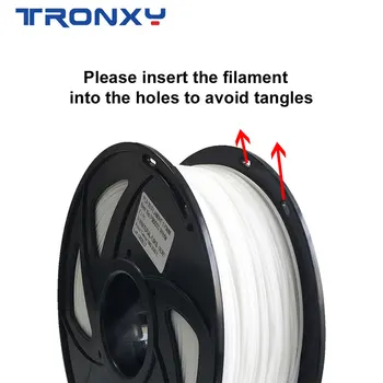 Tronxy 1kg på 1,75 mm PLA Filament Vakuum Emballage Oversøiske Lagre En bred Vifte af Farver for 3D-Printer PLA Filament