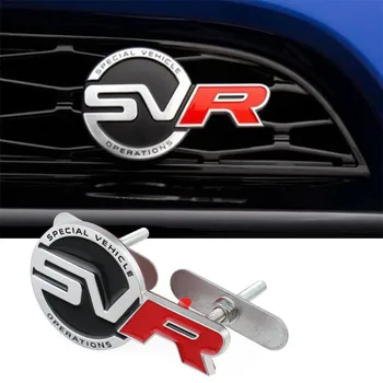 Metal Bil Krop Klistermærke til SV Logo Land Rover defender freelander 2 opdagelse Auto Styling Brev Mærkater, Logo Badge Tilbehør 20303