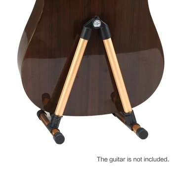 Foldbar Guitar Stå Lette Bærbare Guitar-Bas-Strenget Instrument Stand Holder til Professionel Guitarist