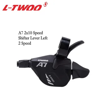 LTWOO A7 2x10 20 Speed Bagskifter Groupset 2 Kits 2x10 Forskifter og Trigger Shifter Håndtaget til Venstre 2 Hastighed Reservedele