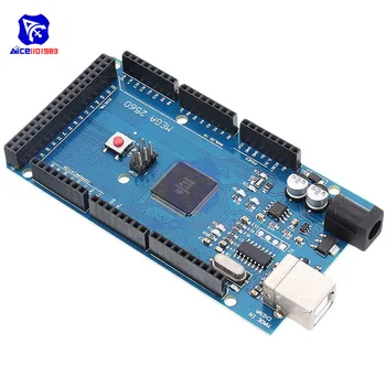 Mega2560 R3 ATmega2560-16AU CH340 Development Board USB Type B til Arduino