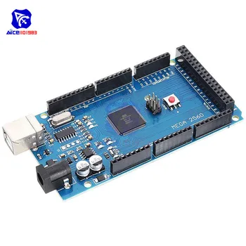 Mega2560 R3 ATmega2560-16AU CH340 Development Board USB Type B til Arduino