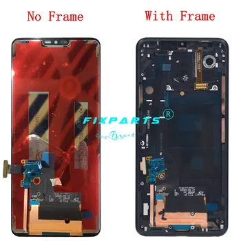 LCD-For LG G7 ThinQ LCD-Med Bezel ramme for LG G7 G710EMW 6.1