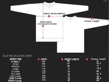 Nye Motocross trøjer Jersey Hurtig Tør Camisa para Homens MTB Downhill Bicicleta T-Shirt i Jersey med Lange Ærmer