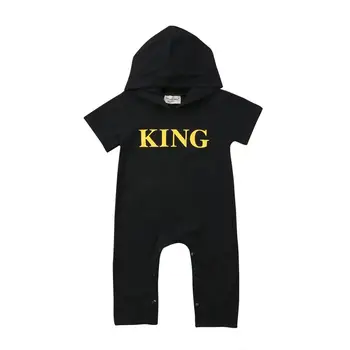 Pudcoco Dreng Jumpsuits 0-24M Nyfødte Spædbarn Baby Dreng Børn King Romper Buksedragt Tøj Tøj