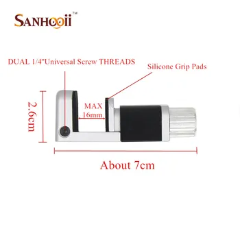SANHOOII 4stk/masse Universal Aluminium Stativ Klip til iphone LCD-Skærmen Fastgørelse Spænde Mobiltelefon Reparation Værktøj Sæt