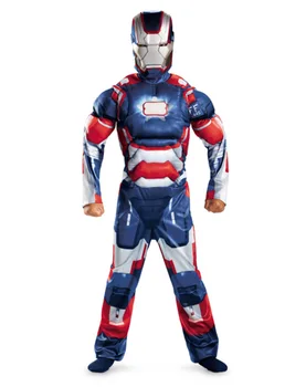 Jul Drenge piger Muskel Iron man, Captain America Kostume Optimus Prime, Bumblebee Avengers Muskel Cosplay Kostumer til Børn
