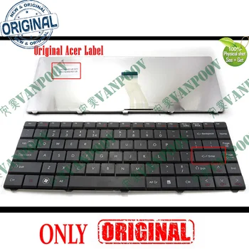 Ny Bærbar tastatur Acer Aspire 4332 4732 4732Z, eMachines D525 D725 til GATEWAY NV40 NV42 NV44 NV48 NV4800 Sort US Version 20706