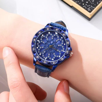 2020 Luksus Quartz Ure til kvinder, Stilfulde Top Mærke Ure Guld Rustfrit Stål Damer armbåndsur reloj Mujer Ur 2076