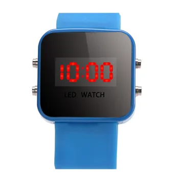2018 Nye Brand Digital Ur til Børn Silikone LED Watch Mode, Børn, Se reloj digital horloges kinderen