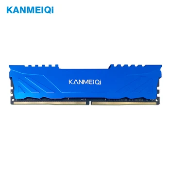Kanmeiqi DDR4 4GB 8GB ram 16GB 2133mhz 2400/2666mhz desktop hukommelse med køleplade DIMM-1,2 V 288pin Støtte alle bundkort DDR4