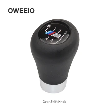 OWEEIO 5/6 Speed Car Gear Knop gearstangen Manuel Stereo Gear gearstangen Håndbold Skift Håndtere Skift Håndbold For BMW FCXN