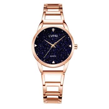 Nye Kvindelige Ure Stjernehimmel Dameur Hollow Strap Kvindelige Ur Quartz Armbåndsur Reloj Mujer Relogio Feminino 2020