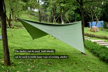 ARICXI Militære træ camping husly Hængekøje Telt Med Anti Myggenet Mesh Bærbare Til Udendørs sport