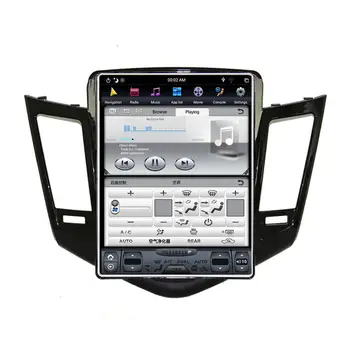 For Chevrolet CRUZE 2008-2012 PX6 4+64G Tesla stil Android 9.0 Bilen Multimedia-Afspiller, GPS Navi Radio stereo stor skærm head unit