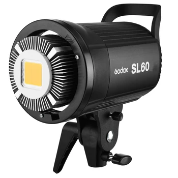 Godox LED Video Lys SL-60Y SL60W 33000K Hvid Udgave Video Lys Konstant Lys Bowens Mount til Studio Video Optagelse