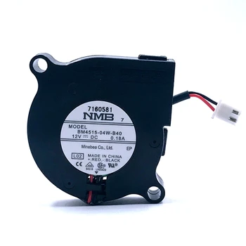 Ny For NMB BM4515-04W-B40 4515 45x45x15mm 45mm fan 12V 0.18 EN Dobbelt kugleleje Centrifugal Turbo Blower Fan
