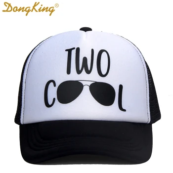 DongKing Kids Fødselsdag Trucker Hat To Cool Baby Trucker Caps Cool Hatte 2 År Gamle Baby Gave Dreng Piger Fødselsdag Gaver