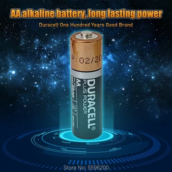 8STK Oprindelige DURACELL 1,5 V AA Alkaline Batteri LR6, der Anvendes til legetøj, fjernbetjening, elektroniske produkter mv Tør Primære Batteri