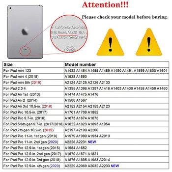 For iPad Luft 4 10.9 Tilfælde Gennemsigtig Sagen Med Blyant Flip Stå iPad Mini 4 5 til iPad 10.5 10.2 11 Tilfælde iPad 9.7 2017 2018