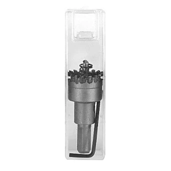 22-30mm Multi-tand hulsav hårdmetalskær Core Drill Bit med en Legering af Rustfrit Stål Cutter Værktøj Holdbar Bor med hårdmetalskær